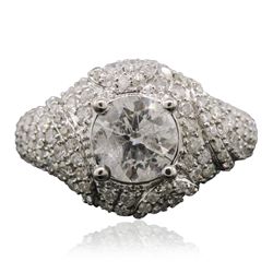 14KT White Gold 2.39ctw Diamond Ring