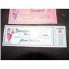 Image 2 : DISNEYLAND #000001 TICKET UNUSED WITH STUB INTACT AND EXTRAS