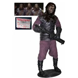 PLANET OF THE APES [1968] SCREEN USED GORILLA WARDROBE ON FIGURE