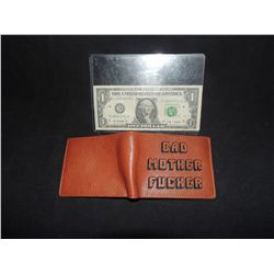 PULP FICTION BAD ASS MOTHER FUCKER WALLET REPLICA NO RESERVE!