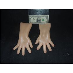 CURSE & SEED OF CHUCKY ACTOR WORN SCREEN MATCHED ARMS WITH HANDS