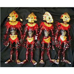 FULL MOON PUPPET MASTER 4 & 5 TOTEM LOT OF 4