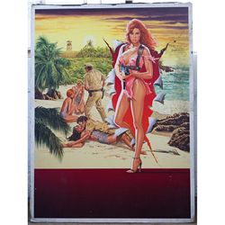 FULL MOON SAVAGE ISLAND ORIGINAL POSTER KEY ART LNDA BLAIR