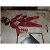 MIGHTY MORPHIN POWER RANGERS SCREEN USED RED RANGER SUIT FROM PILOT COMPLETE