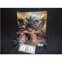 STAR WARS NAP SACK BAG NO RESERVE!