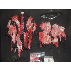 LADY GAGA MEAT DRESS USED IN PROMOTIONAL APPEARANCES