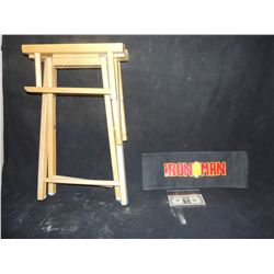 IRON MAN STAN LEE ON SET DIRECTOR'S CHAIR USED DURING FILMING