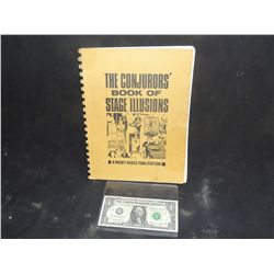 THE CONJUROR'S BOOK OF STAGE ILLUSIONS VINTAGE MAGIC BOOK