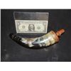 VINTAGE POWDER HORN USED IN UNKNOWN PRODUCTION