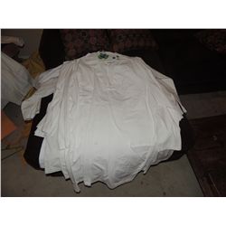 BODY OF PROOF LOT OF 15 INTERN & DOCTOR LAB COATS