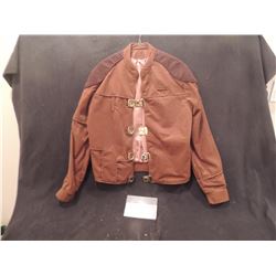 BATTLESTAR GALACTICA BOOMER SCREEN WORN JACKET SIGNED INSIDE BY HERBERT JEFFERSON JR