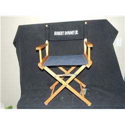 AVENGERS THE IRON MAN ROBERT DOWNEY JR DIRECTOR CHAIR USED ON SET