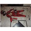 Image 1 : MIGHTY MORPHIN POWER RANGERS SCREEN USED RED RANGER SUIT