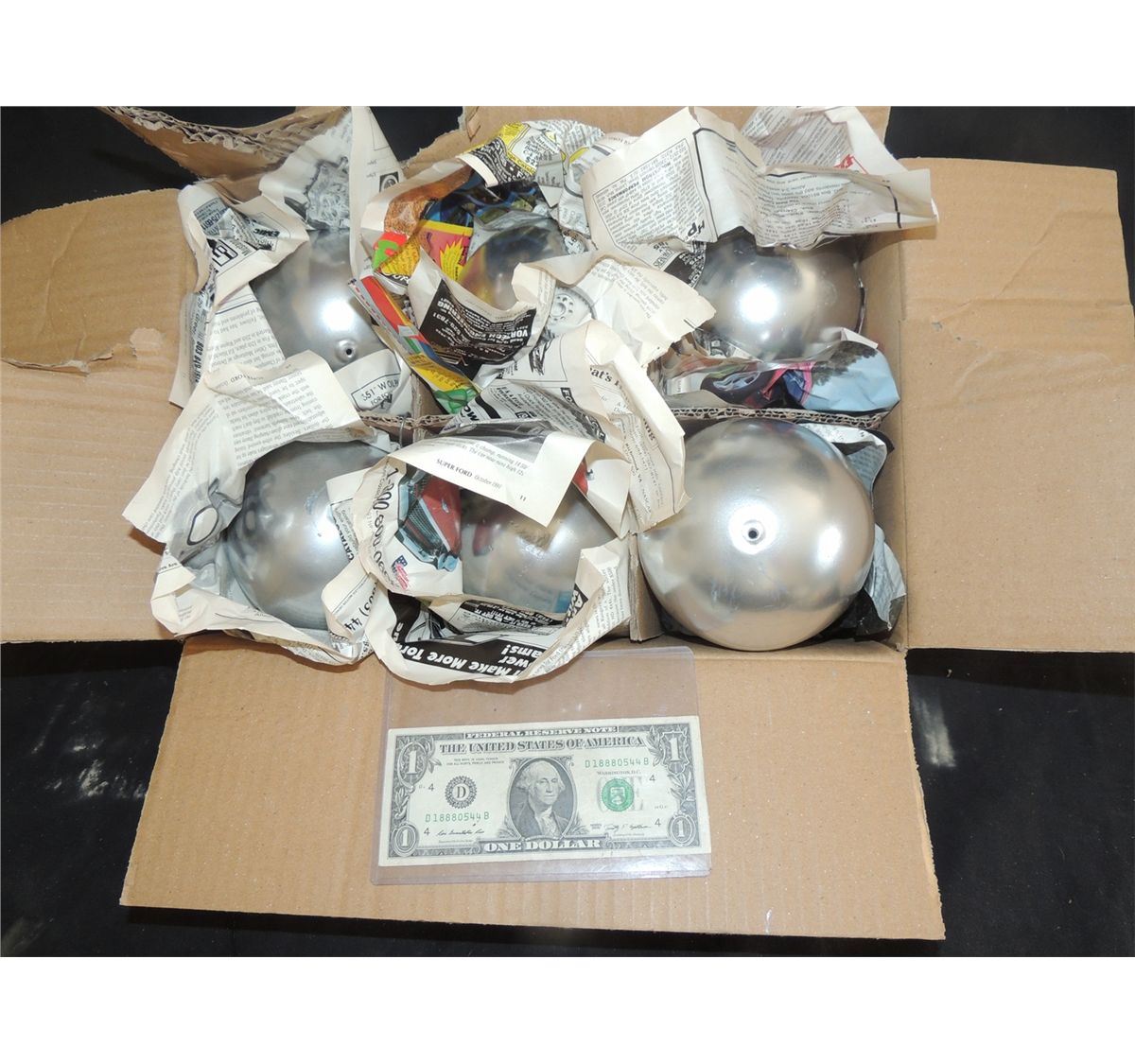 PHANTASM III LORD OF THE DEAD HUGE LOT OF 6 STUNT SILVER BALLS