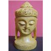 Image 1 : Decorative Wooden Buddha Statue Size: 4 inches