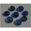Image 2 : Natural African Tanzanite Loose 15.25 Ctw Round Shape Cabochons