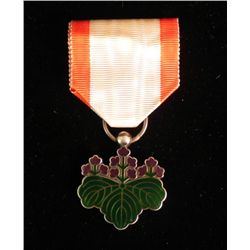 Order of the Rising Sun 7th Class Medal Showa Japan