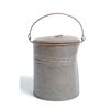 Image 2 : Civil War Era 5" Ration Tin w/ Wire Handle Great Cond!