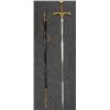 Image 4 : VINTAGE SPANISH SWORD-STONES IN GRIP--LEATHER SHEATH