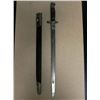 Image 1 : BRITISH M1907 BAYONET AND SCABBARD-MARKED SANDERSON