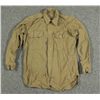 Image 1 : WWII BRITISH (?) OD WOOL COMBAT SHIRT -MEDIUM SIZE