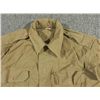 Image 2 : WWII BRITISH (?) OD WOOL COMBAT SHIRT -MEDIUM SIZE