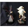 Image 2 : TWO PATRIOTIC U.S. EAGLE STATUES