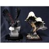 Image 3 : TWO PATRIOTIC U.S. EAGLE STATUES