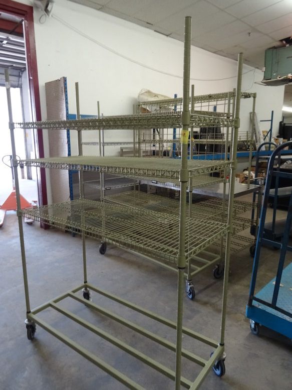 Rolling Metro Rack