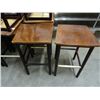 Image 2 : 33 Wood Bar Stools - 33 Times the Money
