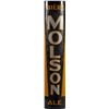 Image 1 : Biere Molson Ale Curved Porcelain Corner Sign.