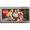 Image 1 : Coca Cola Cardboard Litho Advertising Sign