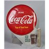 Image 2 : Coca Cola Double-Sided Cardboard Sign Insert