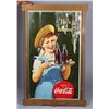 Image 1 : WWII Era Coca Cola Cardboard Litho Ad Sign
