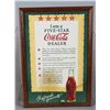 Image 1 : Coca Cola Dealer Cardboard Advertising Sign