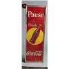 Image 1 : Pause Drink Coca Cola Self-framed Tall Tin Sign