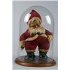 Image 1 : Coca-Cola Rubber Faced Santa In Display Case