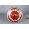 Image 1 : Coca Cola Round Light-Up Advertisement Clock