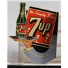 Image 2 : 7-Up Metal Flange Sign.