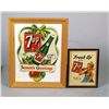 Image 2 : Lot Of 16: 7 Up Lithos, Die Cuts, And Placards