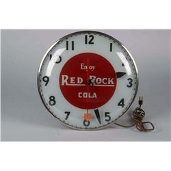 Red Rock Cola Illuminated Clock