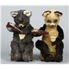 Lot Of 2 Mechanical Soda Drinking & Pouring Bears