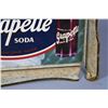 Image 3 : Lot Of 2: Die Cut Grapette Soda Advertisements
