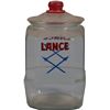 Image 1 : "Lance" Glass Countertop Jar with Lid.