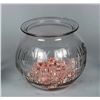 Image 1 : Lot Of 3: Round Clear Glass Country Store Jars