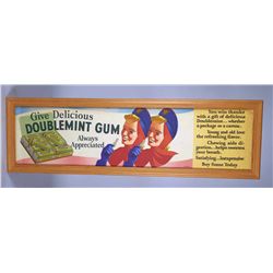 Advertisement for Doublemint Gum