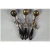 Image 1 : Lot Of 3: F.S. Co. Clipper Ice Cream Scoops