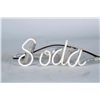 Image 2 : White Neon Soda Sign