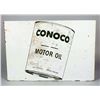 Image 2 : Conoco Motor Oil Double-Sided Tin Litho Sign
