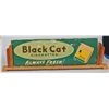 Image 1 : Black Cat Cigarette Cardboard Litho Advertisement